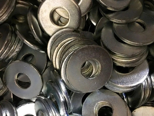 Arandela Plana De Hierro Zincada De 1/8 ( 3mm ) X 1 Kg 1