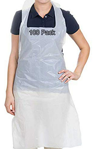 Delantales Desechables 100 Paquete De 28 X 46 Pulgadas ... 0