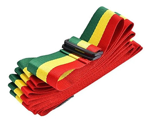Cinturón De Tambor De Mano Africano Portátil Tricolor Correa 0