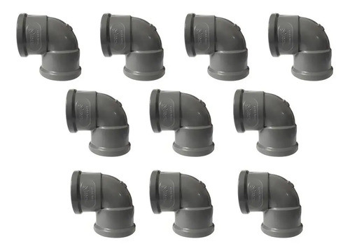 Kit Pvc Soldable Codo A 90° 32mm X 10 Unid Tigre Piscina 0