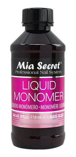 Monómero/líquido Acrílico Mia Secret 118 Ml 0