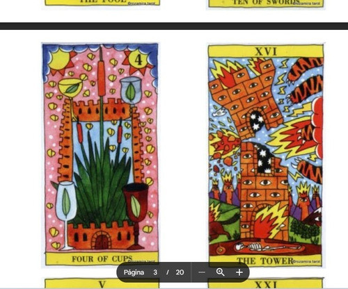 Tarot Del Fuego (para Imprimir) Mazo +manual.maina 0
