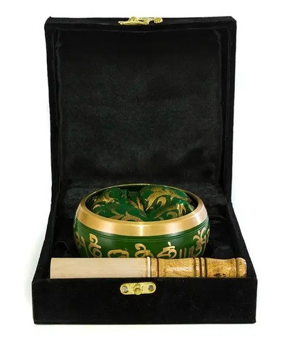 Cuenco Tibetano Caja Terciopelo 11,5cm Aprox Monte Kurama 0