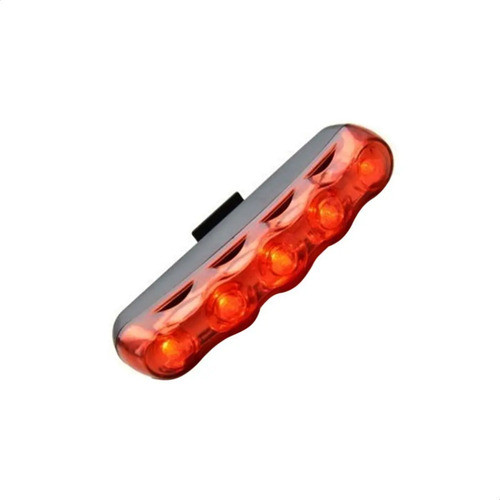 Luz Bicicleta Trasera 5 Led Rojo Brillante Um Lights 1