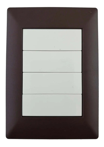 Llave Armada Ciega Blanco Con Tapa Bordeaux Cambre Xxii 0