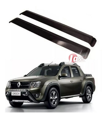 Deflector Renault Oroch Ventana Trasera Adhesivo Oriyinall 1