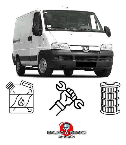 Cambio De Aceite Total 7000 Y Filtro De Peugeot Boxer 2.8hdi 0