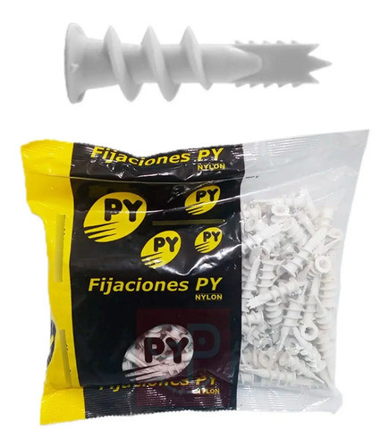 Tarugos Tacos Para Yeso Espyral Py  X 250 Unidades G P 0