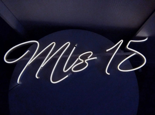 Cartel Mis 15 Neon Led 0
