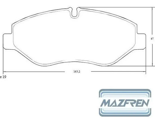 Juego Pastillas P/ Mercedes Benz Sprinter 311 411 415 Del 1