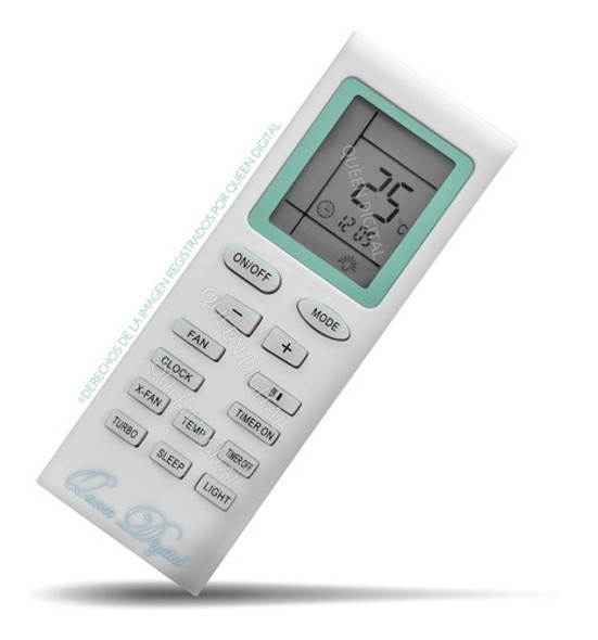 Control Remoto Aire Acondicionado Para Home Carrefour 25h15n 0