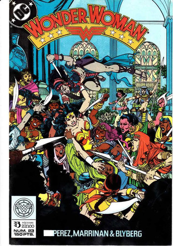 Wonder Woman La Mujer Maravilla Comic Nº23 Dc Ed Zinco 0