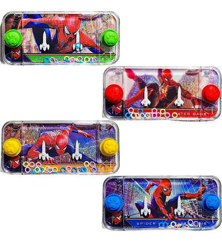 1 Juego De Agua Spiderman Hombre Araña Souvenir Juguete Niño 0