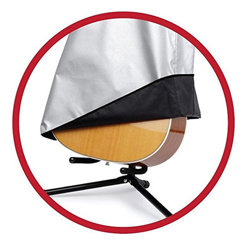 Maloney Stagegear Guitar Dust Cover Se Adapta A Guitarras Ac 1