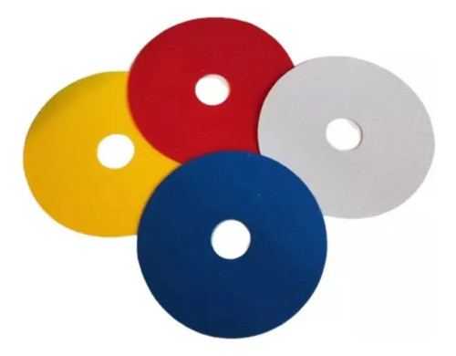 Base Cono Demarcacion Goma Entrenamientos Pack X 50 Unidades 0