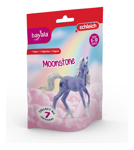 Figura Unicornio Moonstone Schleich Bayala Juguete Trex 1