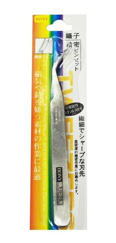 Pinza Brusela Curva Precisión Antimag Inoxidable Hony Ts-15 1
