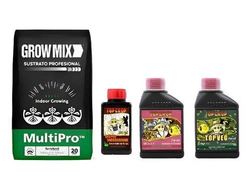 Combo Multipro 20l Top Crop Under 100, Veg Y Bloom De 250 0