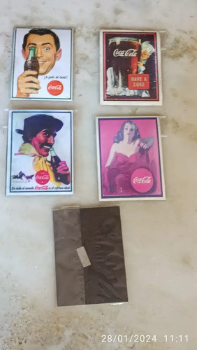 Imanes Con Publicidad De Coca Cola, Imágenes Antiguas 1