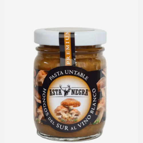 Pasta Untable De Hongos Del Sur Al Vino Blanco Asta Negra 0