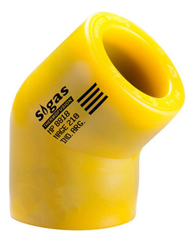 Codo A 45° Termofusión Gas Sigas 32mm Grupo Dema 0