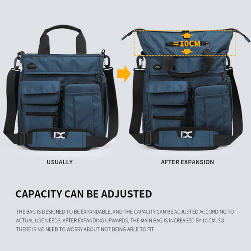 Bolsa De Mensajero Para Hombre, Bolsa De Hombro Para Computa 1