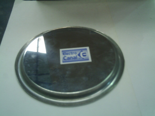 Plato Inspeccion Pisoductos Acero Inox 285mm 1