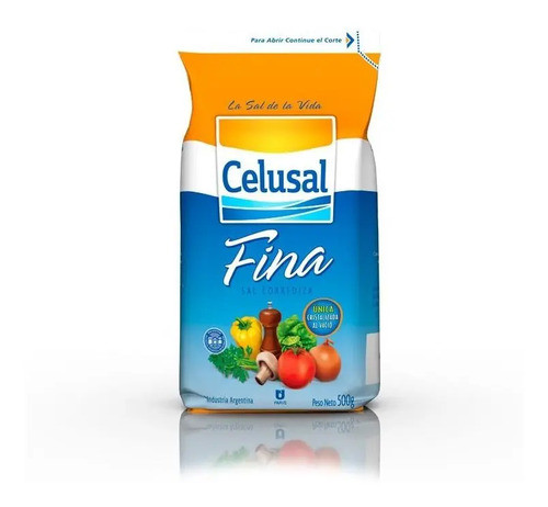 Pack X 48 Unid. Sal  Fina Paq 500 Gr Celusal 0