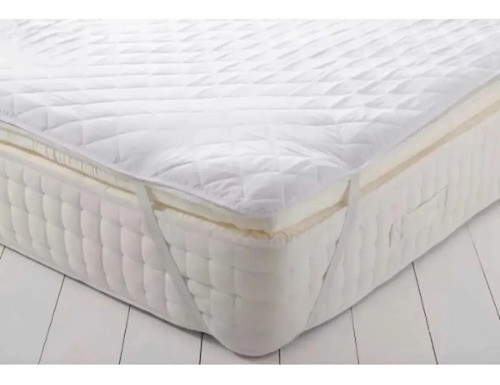 Cubrecolchon Matelaseado Ajustable Protector 190x90 0