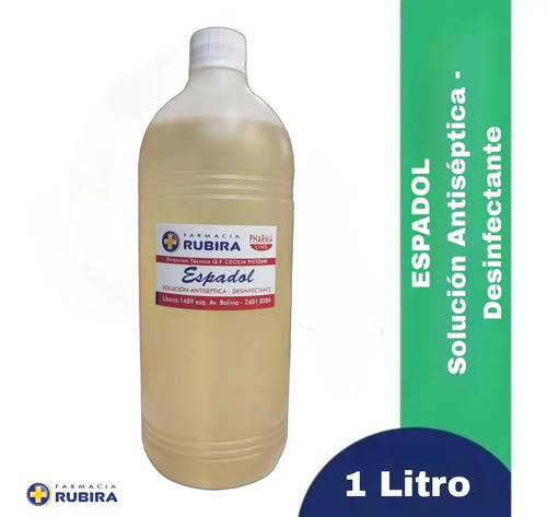 Solución Antiséptica Desinfectante Tipo Espadol 1 Litro 0