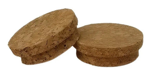 Tapas De Corcho Para Frasco De Yogurt X 5 Unidades 0