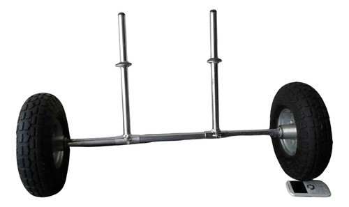 Carro Carrito Para Kayak Rueda Plastica Maciza ,zincado 0