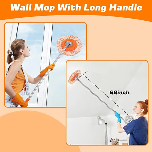 Fregona De Pared Keyloland, Limpiador De Paredes Primium 68, 1