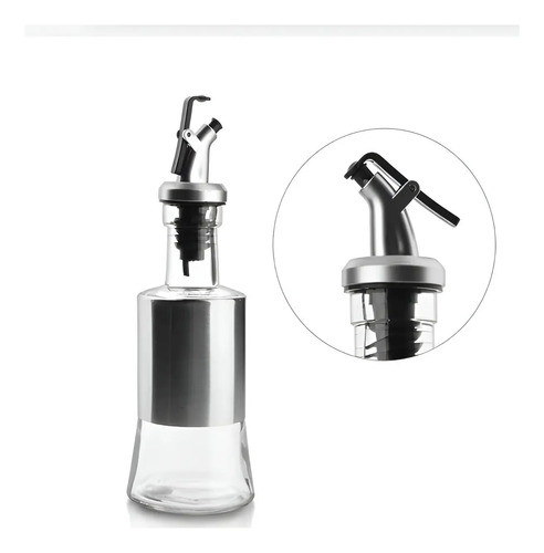 Condiméntelo Botella Dispensador Aceitero Con Pico Chico 0