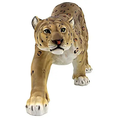 Design Toscano Jq7931 Estatua De Jardín De Leopardo Manchado 1