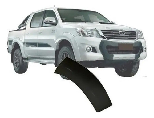 Fender Moldura Paragolpe Delantero Toyota Hilux 2015 Derecho 0