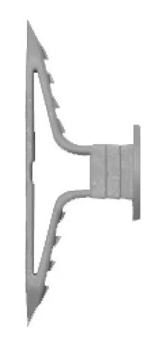 Tarugos Pick Con Alas Py 100% Nylon 8x20 Mm - 250 U 0