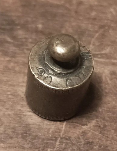 Antigua Pesa De Bronce 20g. Sellada  Tr 0