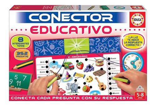 Puzzle Conector El Abecedario Rompecabezas Educa Niños 0