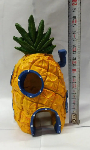 Adorno Casa Bob Esponja Anana Grande Piña Acuario Generica 1