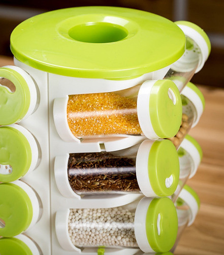 Especiero Giratorio X 16 Pcs Especias Oferta Todo Barato 1