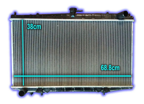Radiador Nissan Bluebird 2.0 Nafta 0