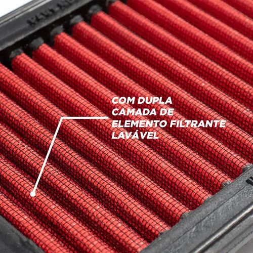 Filtro Alto Flujo Hyundai Hb20 1.6 16v 1.0 12v Turbo Rci169 1