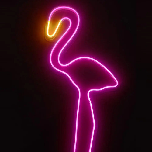Cartel Neon Led Lampara Luz Flamenco 220v App Bluetooth Wifi 0