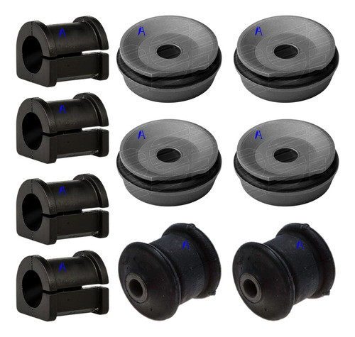 Kit Bujes De Tren Delantero Chevrolet Corsa Classic 2016 0