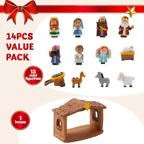 Joyin Juego De 14 Piezas De Navidad De Pequeña 1