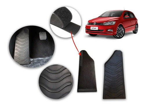 Apoyapie Descansa Pie Goma Volkswagen Gol Trend Kenny 0