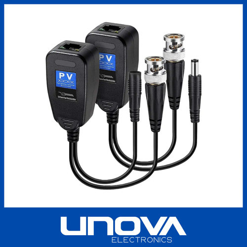 Pack X4 Balun Rj45 Con Alimentación + Caja Estanca 1