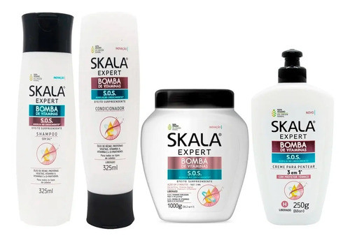 Skala Bomba De Vitaminas Sos Kit Completo Nutricion Vegano 0