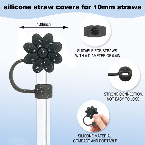 Juego De Accesorios Para Vasos Stanley Tapas Funda Antidesli 1